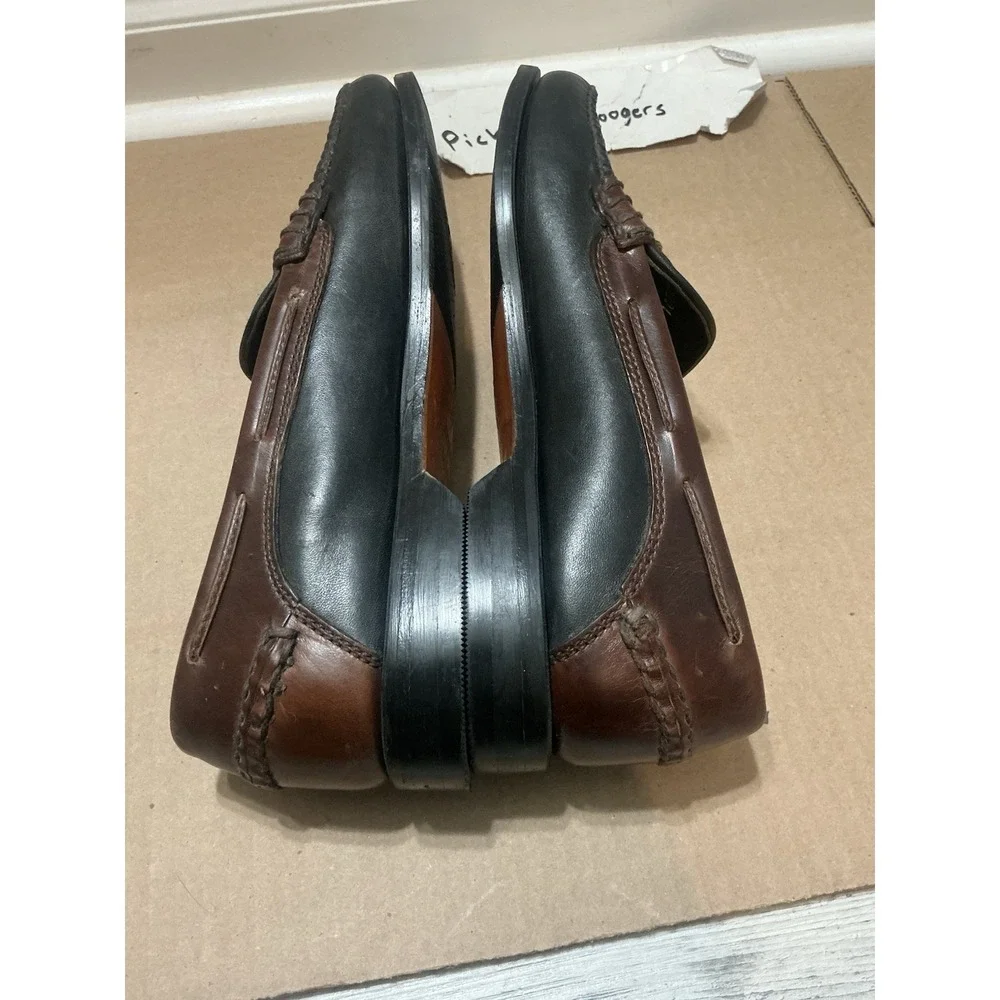 Johnston & Murphy Passport kiltie tassel loafer two-tone Man Size 8 1/2
